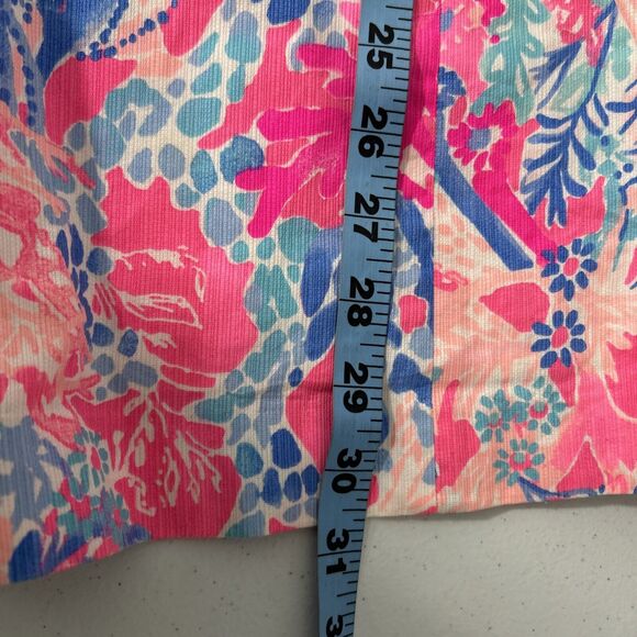 Lilly Pulitzer Dress Women Medium Multicolor Mini Mila Shift Vacation Beach - Picture 7 of 7